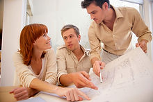 Couple et architecte