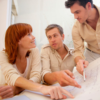 Couple and Architect