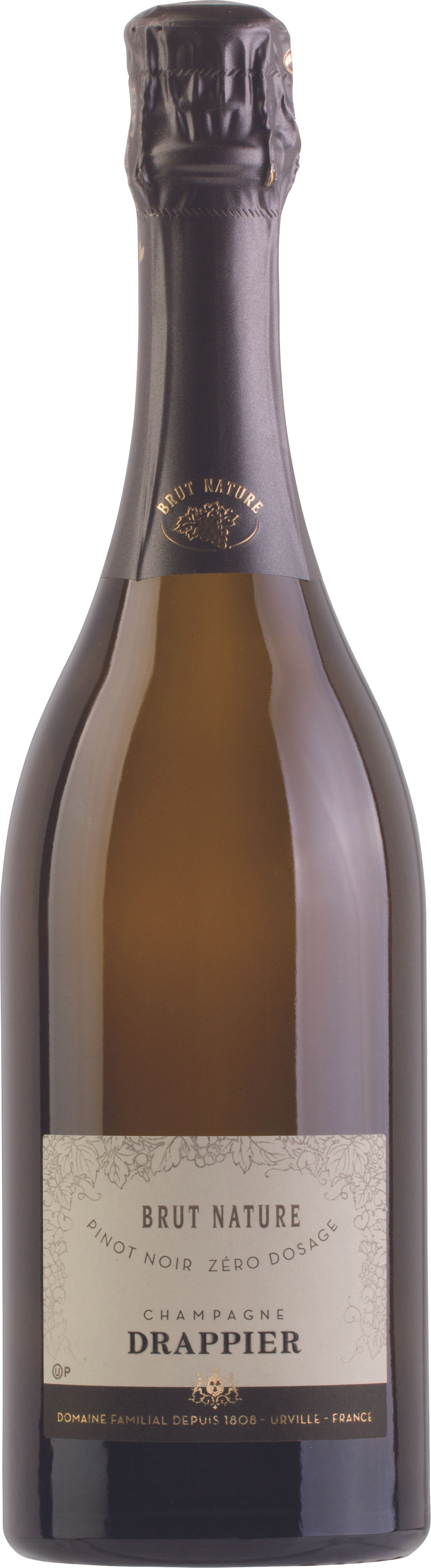 שמפניה דרפייה ברוט טבעי – שמפניה צרפתית כשרה למהדרין ללא תוספת סוכר | Champagne Drappier Brut Nature