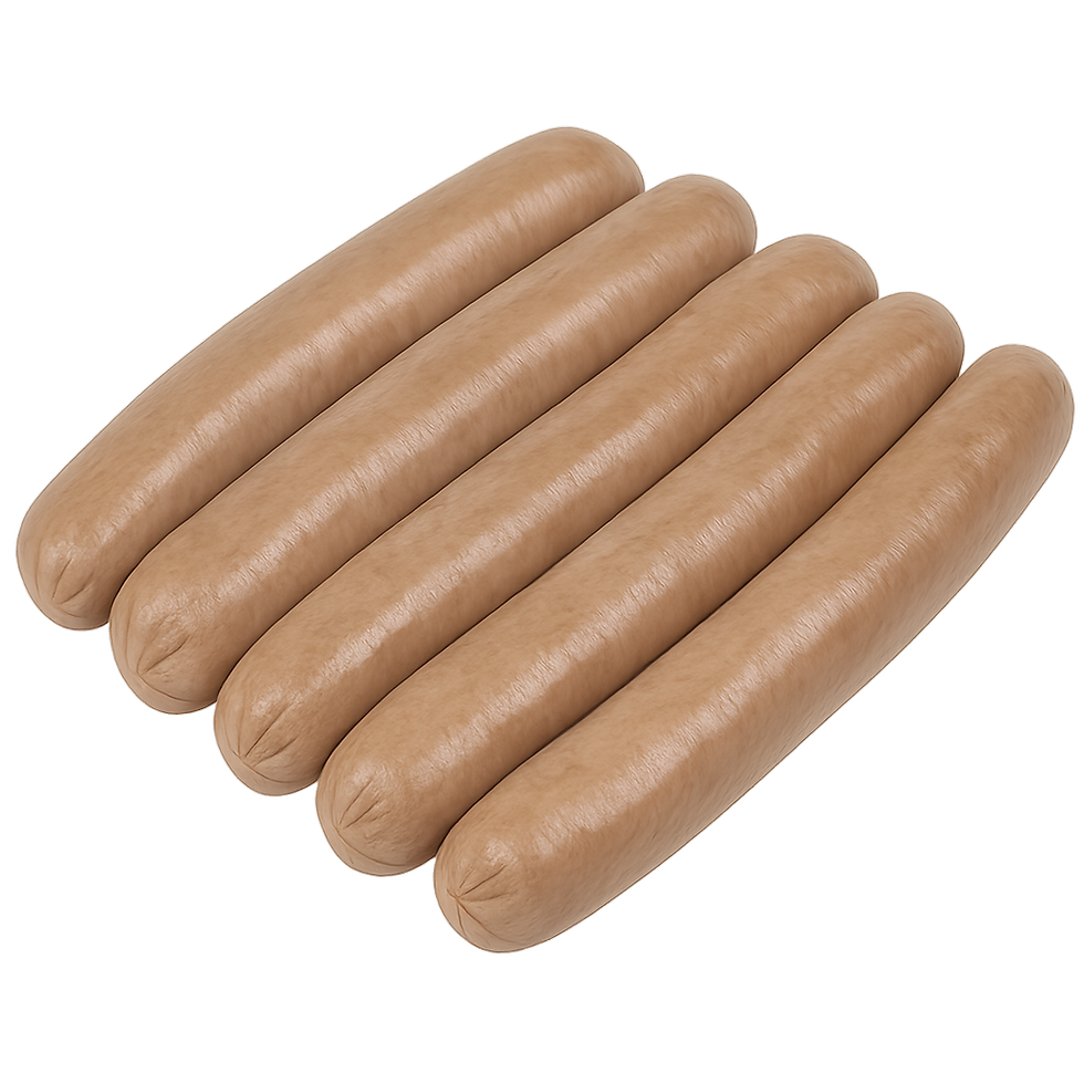 נקניקיות בקר מהדרין – שייקביץ בהשגחת הרב אשכנזי