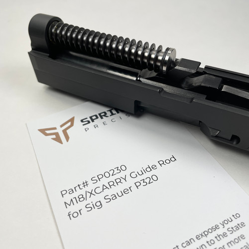 Springer Precision M18/XCarry Guide Rod For Sig Sauer P320 STAINLESS