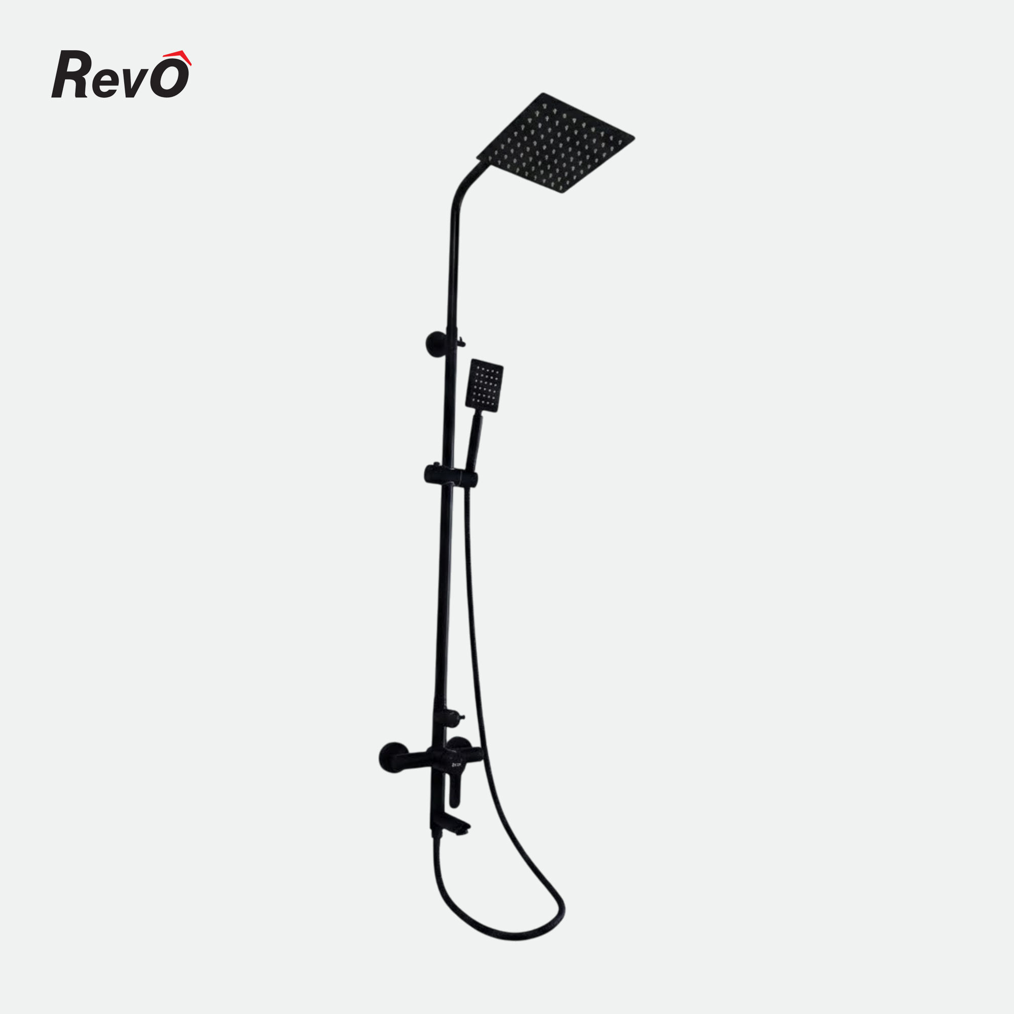 Revo Italy Black Shower System