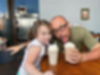 Ennis and Daddy First Milkshake_edited