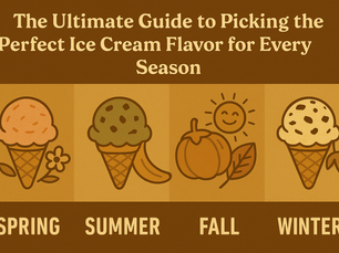Top Seasonal Ice Cream Flavors You’ll Love Year-Round