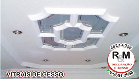 VITRAL DE GESSO