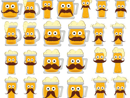 Printable "Hipster Beer Bunch"