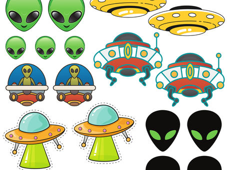 UFO and Alien Printables