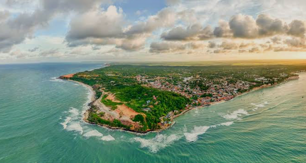 Investir dans le Nordeste Pipa vu du ciel