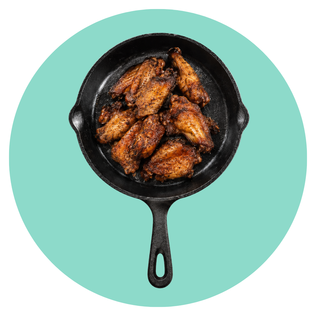 Alitas Ahumadas (6 piezas)