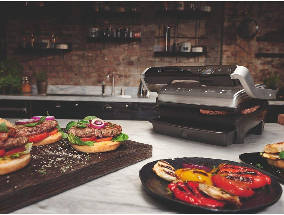 Miniaturbild: Tefal Optigrill Elite GC750D | Kontaktgrill | Elektrischer Indoor-Grill | 12 aut
