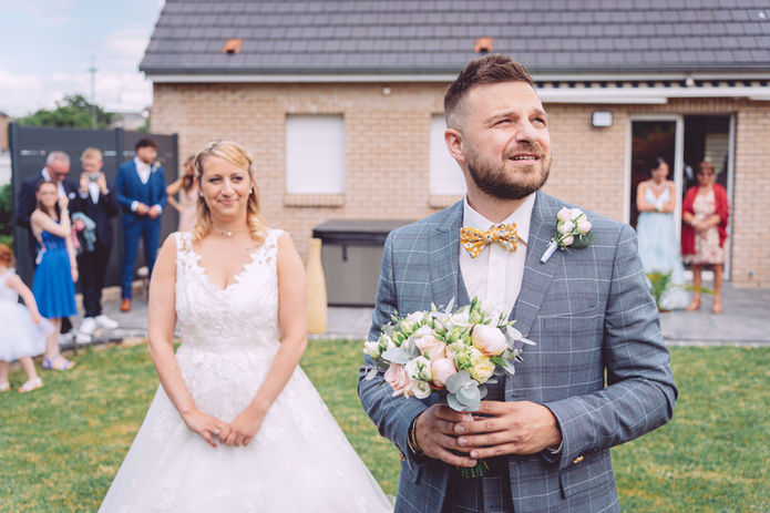 Découverte des mariés