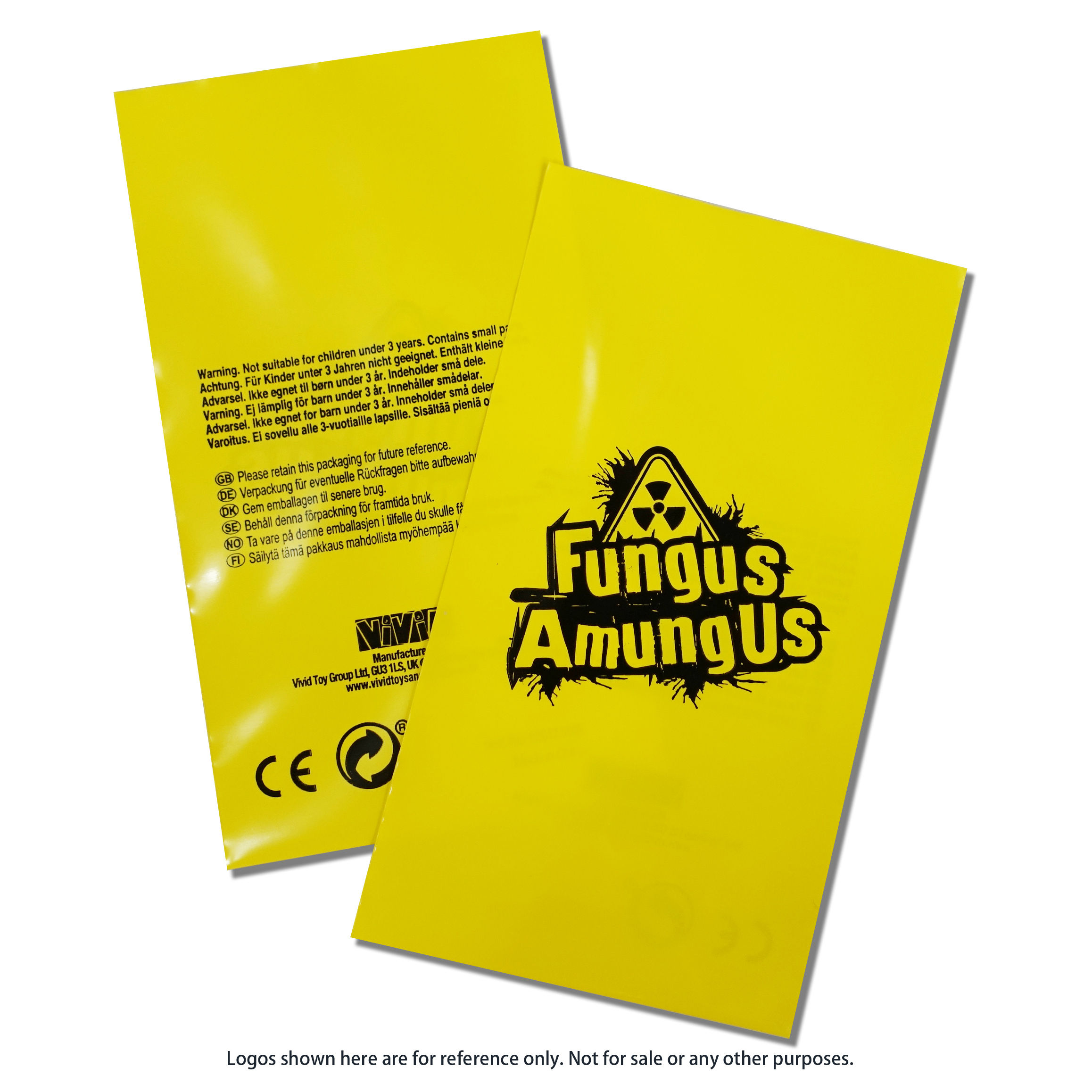 Yellow PE Plastic Bag