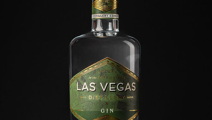 Las Vegas Distillery American Craft Gin Bottle Available for Nationwide Liquor Shipping
