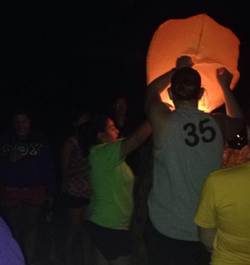 Lanterns for Beth and Krista