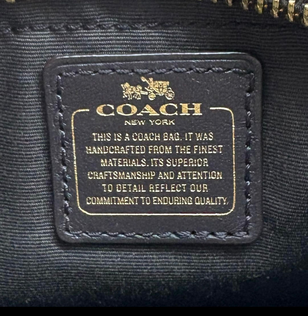 Thumbnail: 001: (Preloved) Coach Swagger