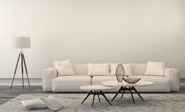 White Living Room