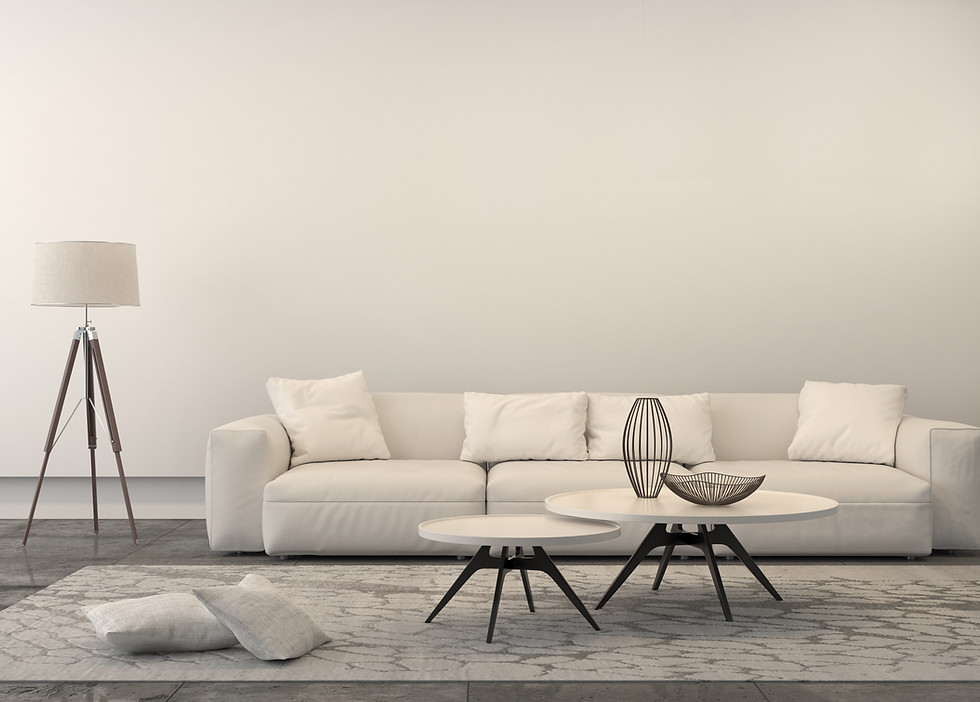 White Living Room