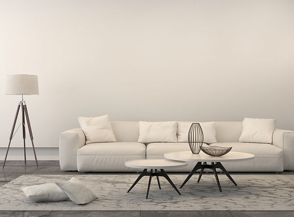 White Living Room