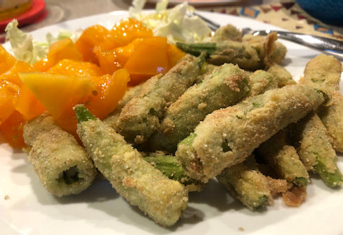 Thumbnail: Okra 'White Velvet'