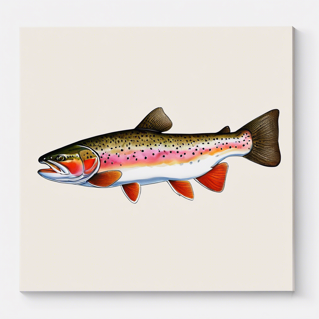 River Trout Painting