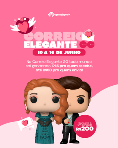 Correio Elegante GG: Compartilhe seu código e ganhe até R$50!