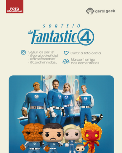 [Sorteio] Quarteto Fantástico: Leve os Pops da Primeira Família da Marvel pra casa!