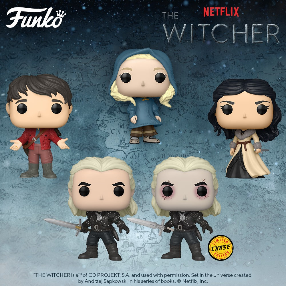 Witcher Bolas POPs de “The Witcher” são anunciados oficialmente pela Funko