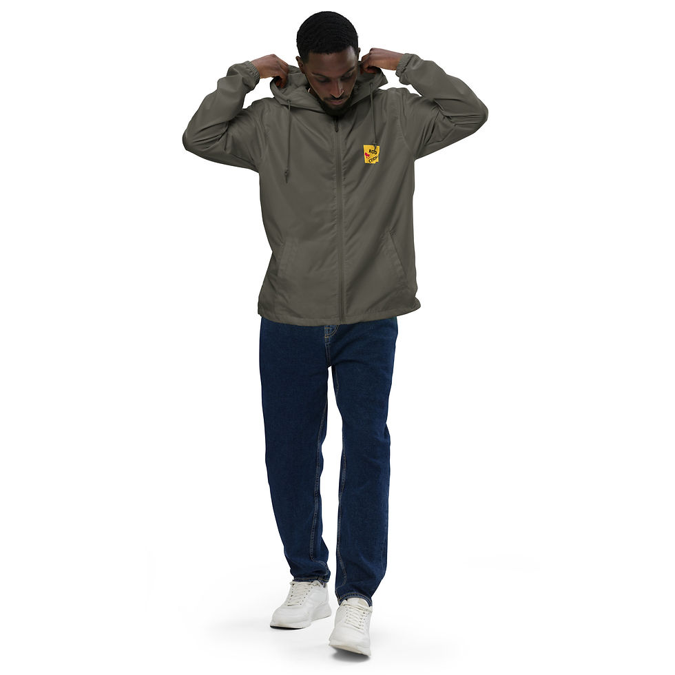 Thumbnail: Unisex lightweight zip up windbreaker