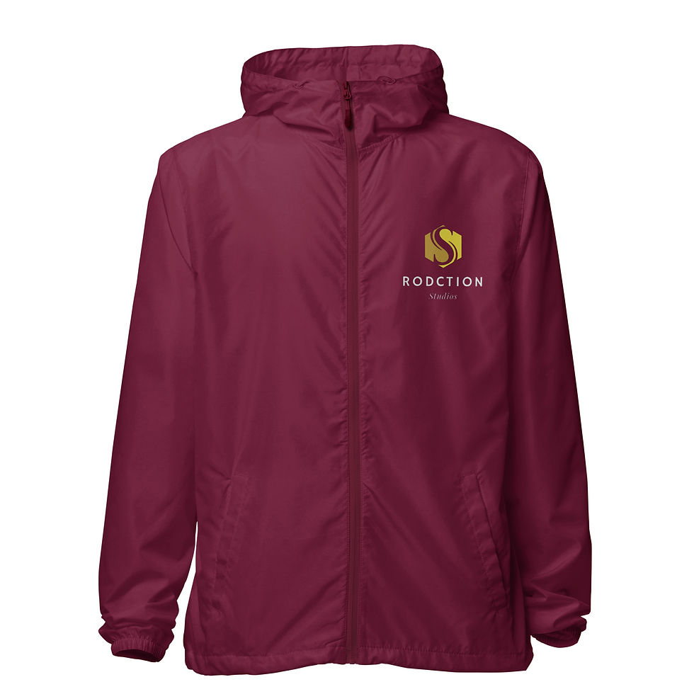 Thumbnail: Unisex Signature Lightweight Zip Up Windbreaker
