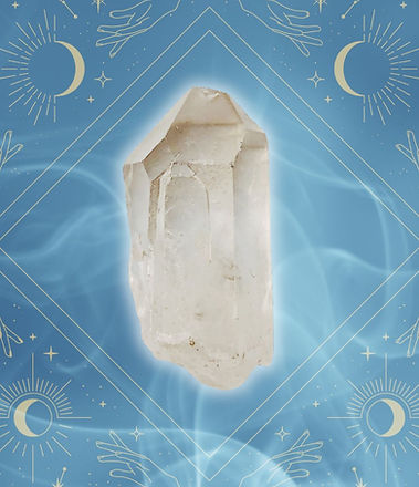A clear quartz point
