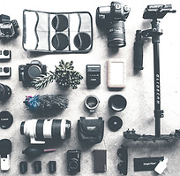 Photography Equipment Layout