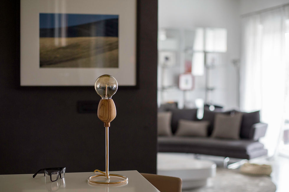 Miniatura: Wine Light Tullbo | Olive Wood