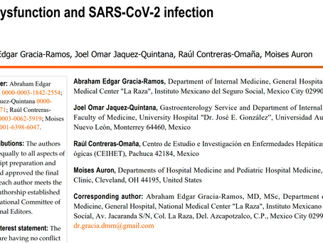 Disfunción hepática en pacientes infectados por SARS-CoV-2