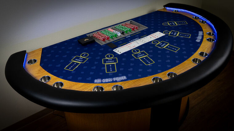 Pai Gow Poker Table w/ Dealer (up to 4 hrs)