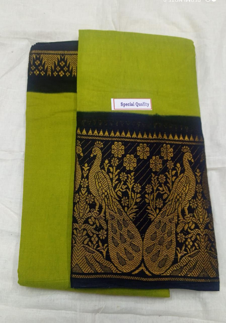 Thumbnail: Madurai Sungudi Plain Zari