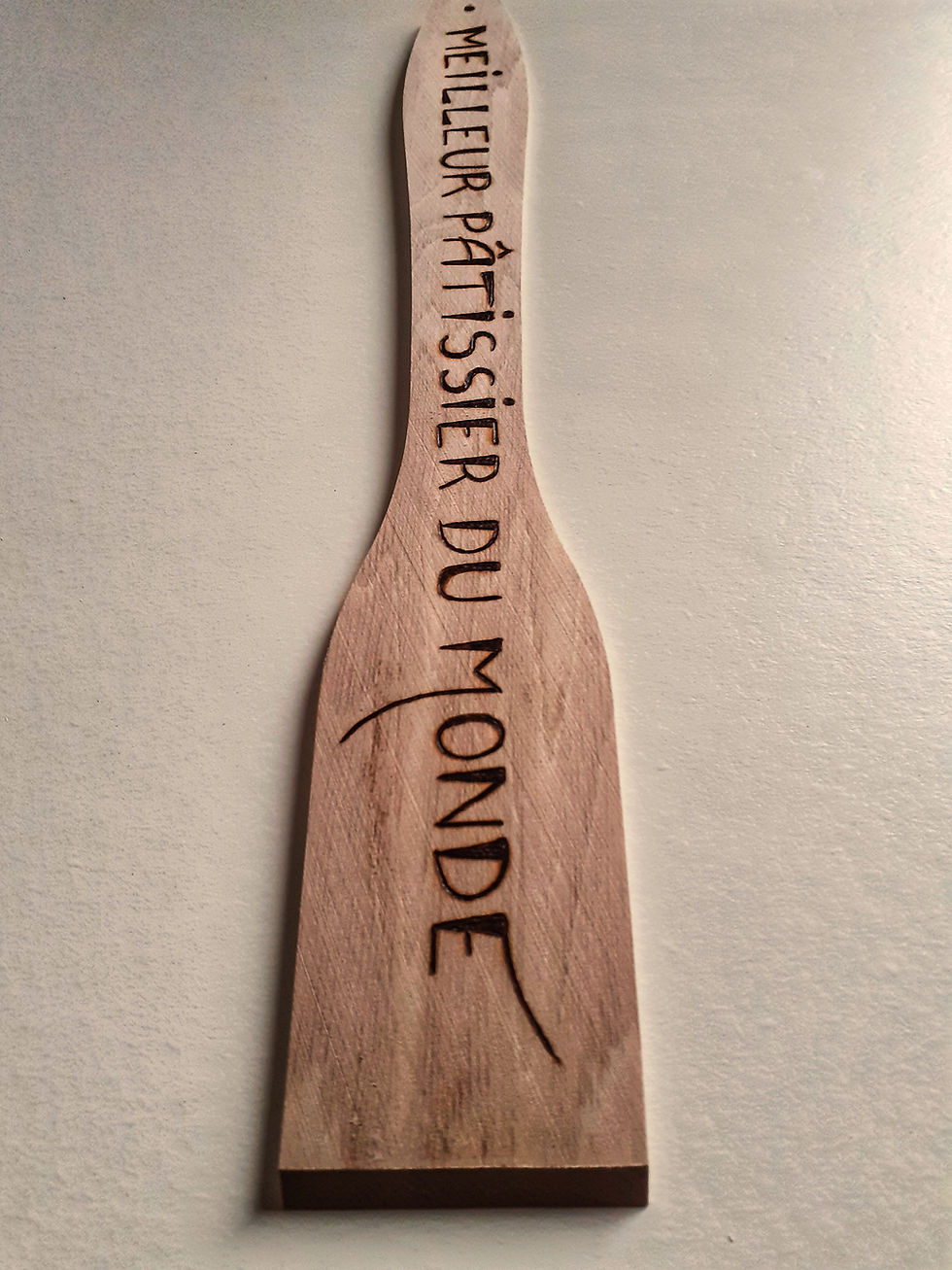 Miniature : Spatule personnalisée "Meilleure pâtissier du monde"