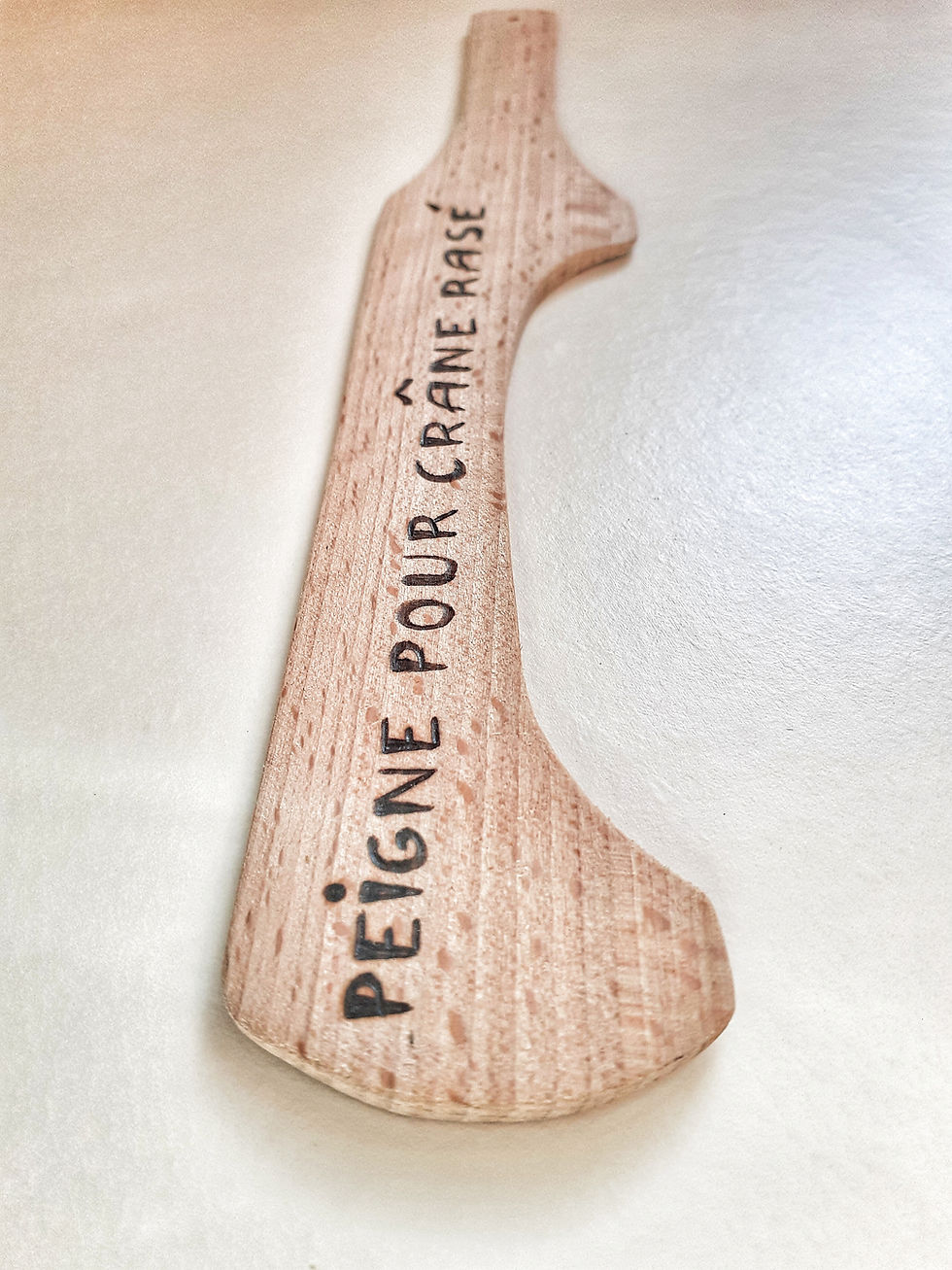 Miniature : Peigne pour chauve humoristique "Crâne rasé"