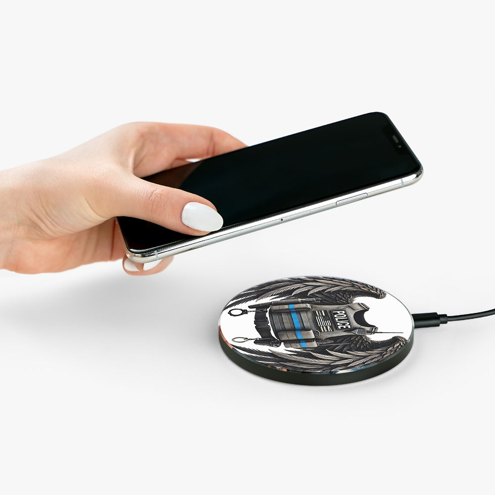Thumbnail: Charge with Honor – Police Wireless Charger