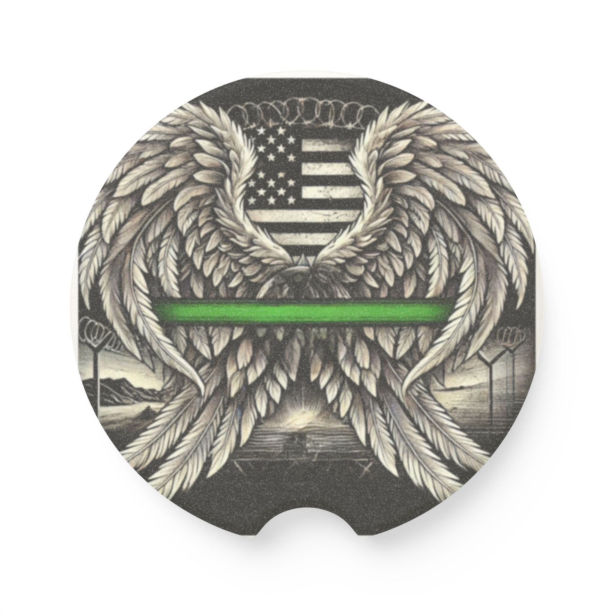 Protect your car like you do our Country - Car Coaster