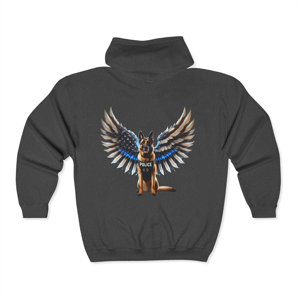Thumbnail: Personalized Version Partner in Paws –  FASS - Police K9 Unit Sweatshirt