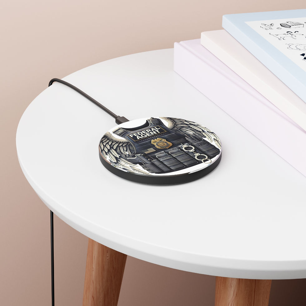Thumbnail: Federal Agent Wireless Charger – Power with Purpose