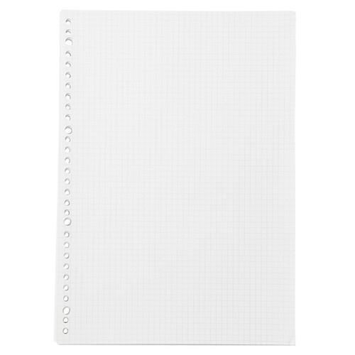 Loose Leaf Paper B5, 26 Holes (Grid) MUJI Philippines
