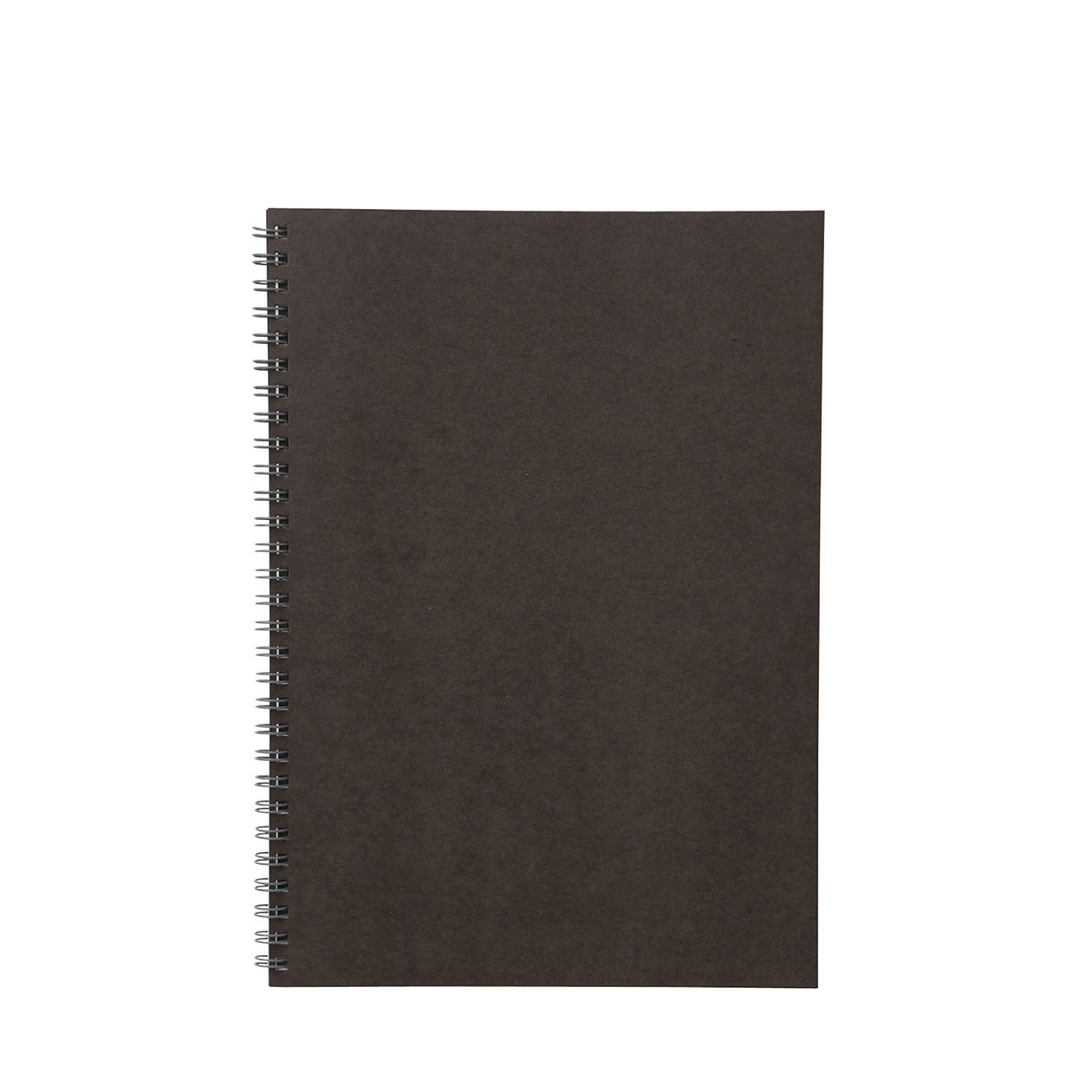 Ruled Craft Ring Notebook - B5, Dark Gray
