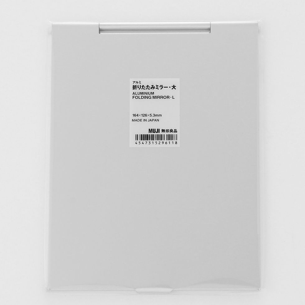 Thumbnail: Aluminum Compact Mirror - Large