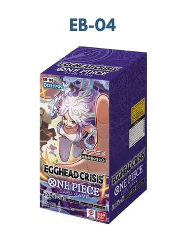 One Piece EB-04 - Egghead Crisis Extra Booster Box - Japanese