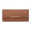 Thumbnail: Michael Kors Jetset tan flat flap over purse, Tan