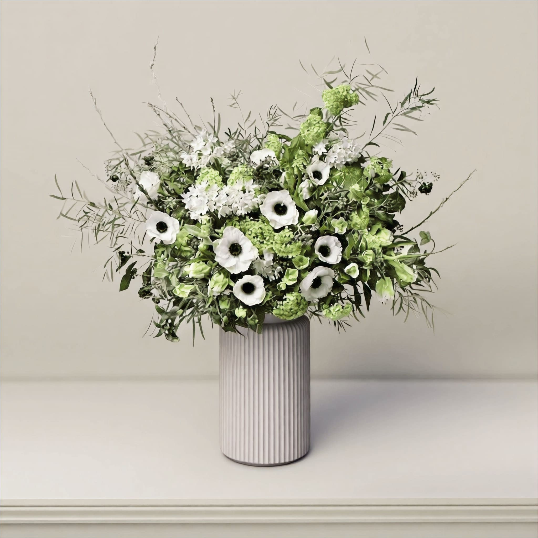 Bouquet Printemps Émeraude