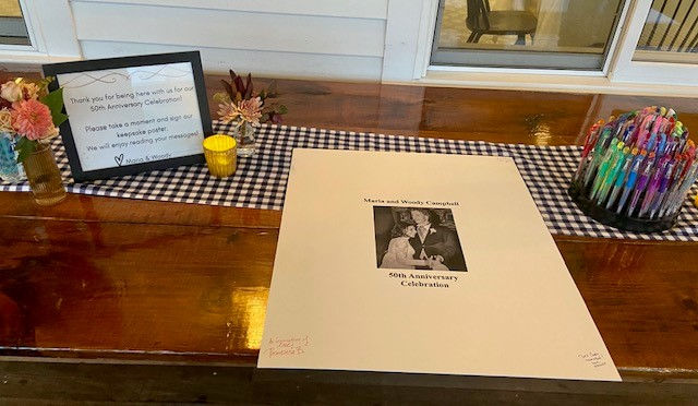 Campbells 50th Wedding Anniversary