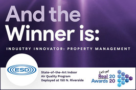 Cohesion's Customer, 150 North Riverside, is winner of the 2020 Innovation Award for Property Management