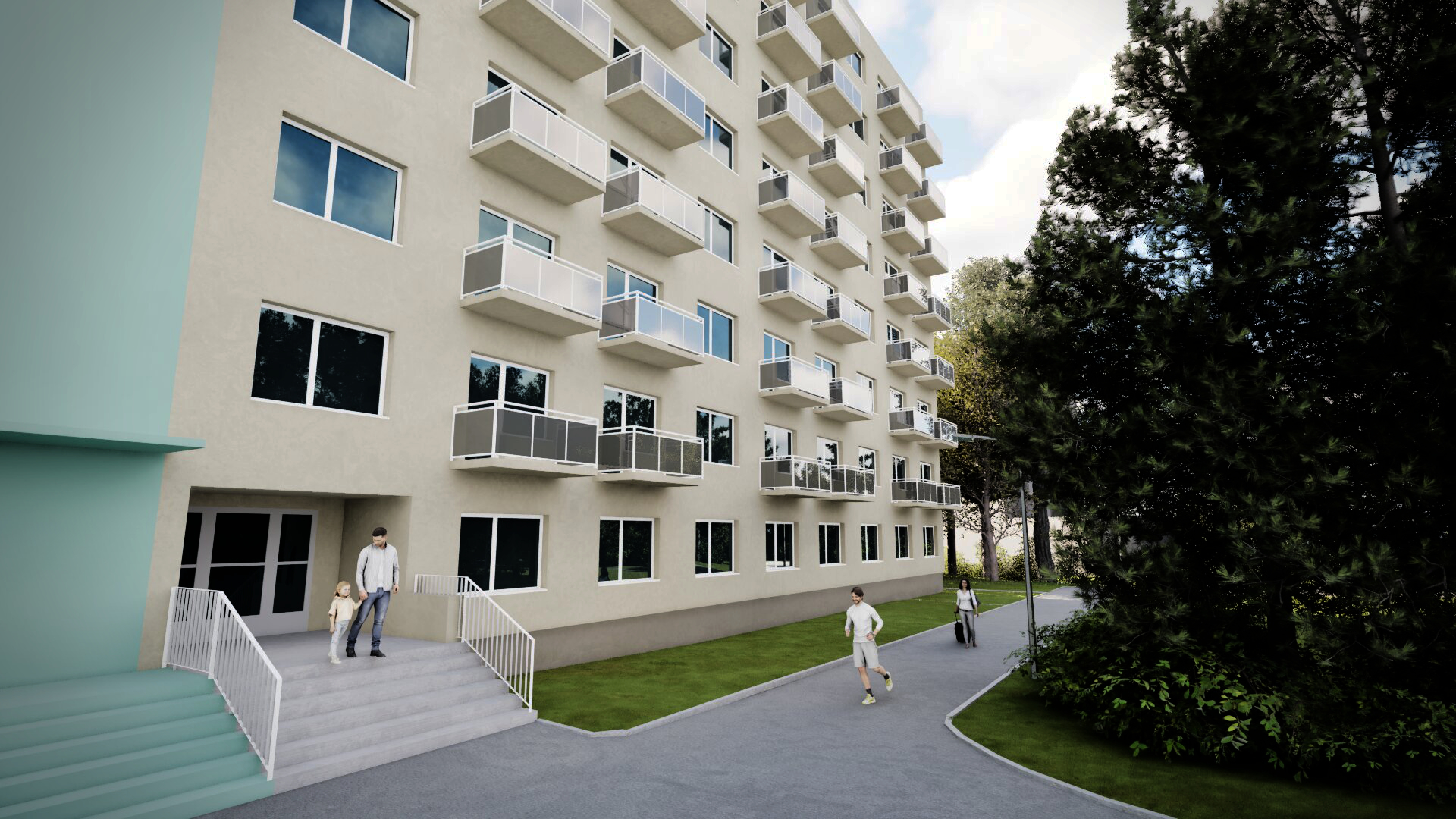 BD Hodonín II, 2+kk, 56.4m2, Nový Háj